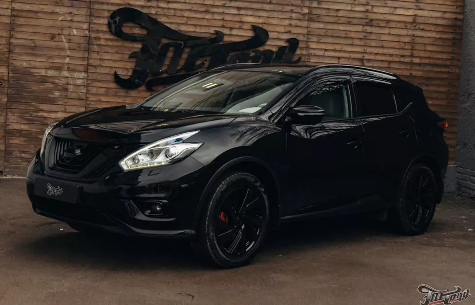 Восстановили Nissan Murano за 1 900 000 рублей! Кузовной ремонт и покраска, антихром, оклейка полиуретаном, окрас дисков и суппортов, комплекс детейлинг-услуг и реставрация кожи